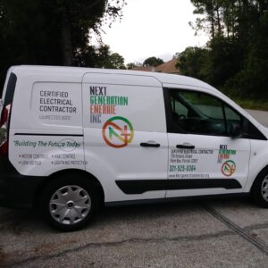 Next Generation Eneraie Mobile Commercial Electrician Van